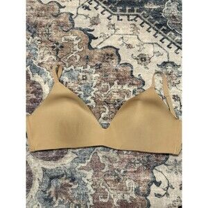 Skims Lightly Padded Wireless Bra 34DDDD Nude